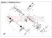 CFMOTO 2021 UTV UFORCE 1000 (CF1000UU) TRANSMISSION SYSTEM(3) - E06-3-V4