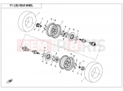 CFMOTO UFORCE 550 (CF500UTR-2) REAR WHEEL