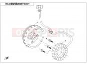 CFMOTO UFORCE 550 (CF500UTR-2) MAGNETO ASSY(WITHOUT EPS) - E03-A