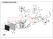 CFMOTO UFORCE 550 (CF500UTR-2) COOLING SYSTEM - F18