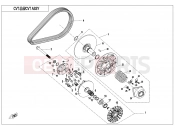 CFMOTO UFORCE 550 (CF500UTR-2) CVT ASSY - E05-A-V2