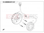 CFMOTO UFORCE 550 (CF500UU) MAGNETO STATOR ASSY - E03-A