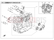 CFMOTO UFORCE 550 (CF500UU) RIGHT CRANKCASE ASSY. - E01-2