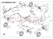 BRAKE SYSTEM(2017 VERSION) - F08-A - CFMOTO UFORCE 550 (CF500UU) 2018