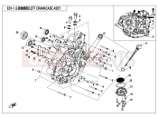 LEFT CRANKCASE ASSY. - E01-1 - CFMOTO UFORCE 550 (CF500UU) 2018