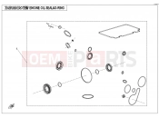 CFMOTO UFORCE 550 (CF500UU) ENGINE OIL SEAL @^O-RING - E30