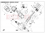 CFMOTO UFORCE 800 (CF800-3) CRANKSHAFT@^@^CONNECTING ROD@^PISTON ASSY - E04