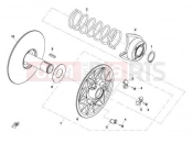 CFMOTO UFORCE 800 (CF800-3) DRIVEN PULLEY(REAR)