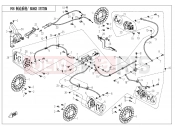 CFMOTO UFORCE 800 (CF800-3) BRAKE SYSTEM - F08