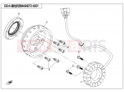 CFMOTO UFORCE 800 (CF800UTR-2) MAGNETO ASSY.(EPS) - E03-A