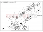 CFMOTO UFORCE 800 (CF800UTR-2) TRANSMISSION SYSTEM(â¡) - E06-2