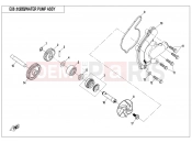 CFMOTO UFORCE 800 (CF800UTR-2) WATER PUMP ASSY. - E08