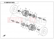 CFMOTO 2019 UTV UFORCE 800 (CF800UTR-2) FRONT WHEEL - F07