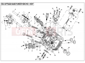CFMOTO UFORCE 800 (CF800UU-A) CYLINDER HEAD NO.1 ASSY. - E02-2