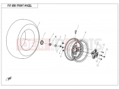 CFMOTO 2016 UTV UFORCE 800 (CF800UU-A) FRONT WHEEL - F07