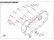 CFMOTO 2016 UTV UFORCE 800 (CF800UU-A) CVT COVER ASSY - E01-5