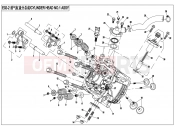 CFMOTO 2016 UTV UFORCE 800 (CF800UU-A) CYLINDER HEAD NO.1 ASSY. - E02-2