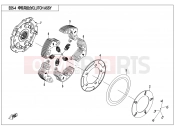 CFMOTO 2016 UTV UFORCE 800 (CF800UU-A) CLUTCH ASSY - E05-4