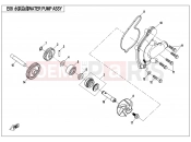 CFMOTO 2016 UTV UFORCE 800 (CF800UU-A) WATER PUMP ASSY. - E08