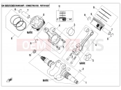 CFMOTO 2020 UTV UFORCE 800 (CF800UU-A) CRANKSHAFT @^ CONNETING GOD @^ PISTON ASSY - E04
