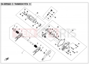 CFMOTO 2020 UTV UFORCE 800 (CF800UU-A) TRANSMISSION SYSTEM(3) - E06-3-V2