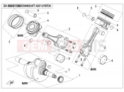 CFMOTO ZFORCE 1000 (CF1000US-2) CRANKSHAFT @^ CONNECTING ROD @^ PISTON ASSY - E04-V1