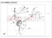 CFMOTO 2021 SSV ZFORCE 1000 (CF1000UTR-2) OIL COOLING SYSTEM - E07-2-V4