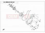 WATER PUMP ASSY - E08 - CFMOTO ZFORCE 500 (CF500US) 2014