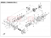 CFMOTO ZFORCE 500 (CF500US) TRANSMISSION(2,FOR SLEEVE) - E06-2-B