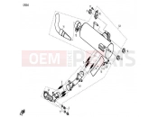 CFMOTO ZFORCE 600 (CF600-3) MUFFLER ASSY