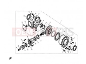 CFMOTO ZFORCE 600 (CF600-3) REAR AXLE