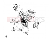 FRONT FACE - F03 - CFMOTO ZFORCE 600 (CF625-3) 2012