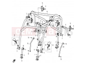 CAB FRAME - F24 - CFMOTO ZFORCE 600 (CF625-3) 2012