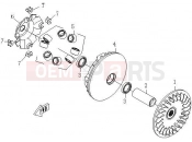 PRIMARY SHEAVE - E14 - CFMOTO ZFORCE 600 (CF625-3) 2012