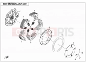 CFMOTO ZFORCE 800 (CF800) CLUTCH ASSY - E05-4