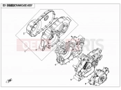 CFMOTO 2016 SSV ZFORCE 800 (CF800) CRANKCASE ASSY - E01