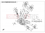 CFMOTO 2017 SSV ZFORCE 800 (CF800) CYLINDER HEAD NO.2 ASSY. - E02-6-V2