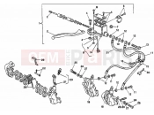DUCATI 1992 Supersport 750 SS FRONT BRAKE SYSTEM DOUBLE DISC » BRAKING SYSTEM