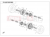 FRONT WHEEL(2017) - F07-A - CFMOTO ZFORCE 800 (CF800) 2019