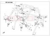 CAB FRAME - F23-A - CFMOTO ZFORCE 800 (CF800) 2019