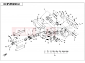 CFMOTO 2015 SSV ZFORCE 800 (CF800US-A) MUFFLER COMP - F02