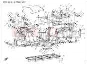 CFMOTO 2015 SSV ZFORCE 800 (CF800US-A) FRAME ASSY - F03