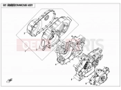 CFMOTO 2015 SSV ZFORCE 800 (CF800US-A) CRANKCASE ASSY - E01