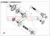 CFMOTO 2015 SSV ZFORCE 800 (CF800US-A) TRANMISSION SYSTEM (â ) - E06-1