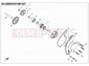 CFMOTO 2015 SSV ZFORCE 800 (CF800US-A) WATER PUMP ASSY - E08