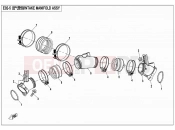 CFMOTO 2016 SSV ZFORCE 800 (CF800US-A) INTAKE MANIFOLD ASSY - E02-5