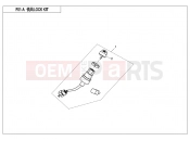 CFMOTO 2019 SSV ZFORCE 800 (CF800US-A) LOCK KIT(ORDINARY) - F01-A