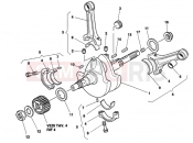 DUCATI 1992 Supersport 750 SS CRANKSHAFT » ENGINE CASE