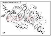 CFMOTO 2019 SSV ZFORCE 800 (CF800US-A) LEFT CRANKCASE COVER ASSY. - E01-5-V2