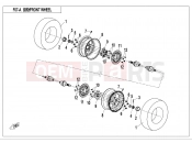 FRONT WHEEL(2017) - F07-A - CFMOTO ZFORCE 800 (CF800US-A) 2020